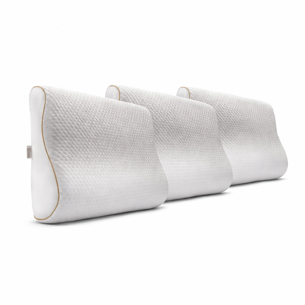 Nackenkissen orthopädisch aus Memory Foam - höhenverstellbar - Lavendelduft – Beno-Sleep®